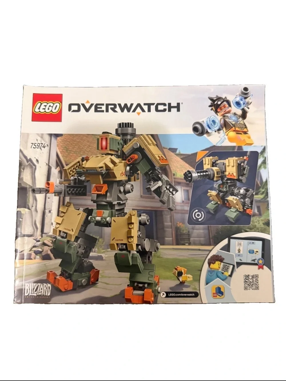 RETIRED LEGO Set Overwatch: Bastion (75974) , Manual, No Box